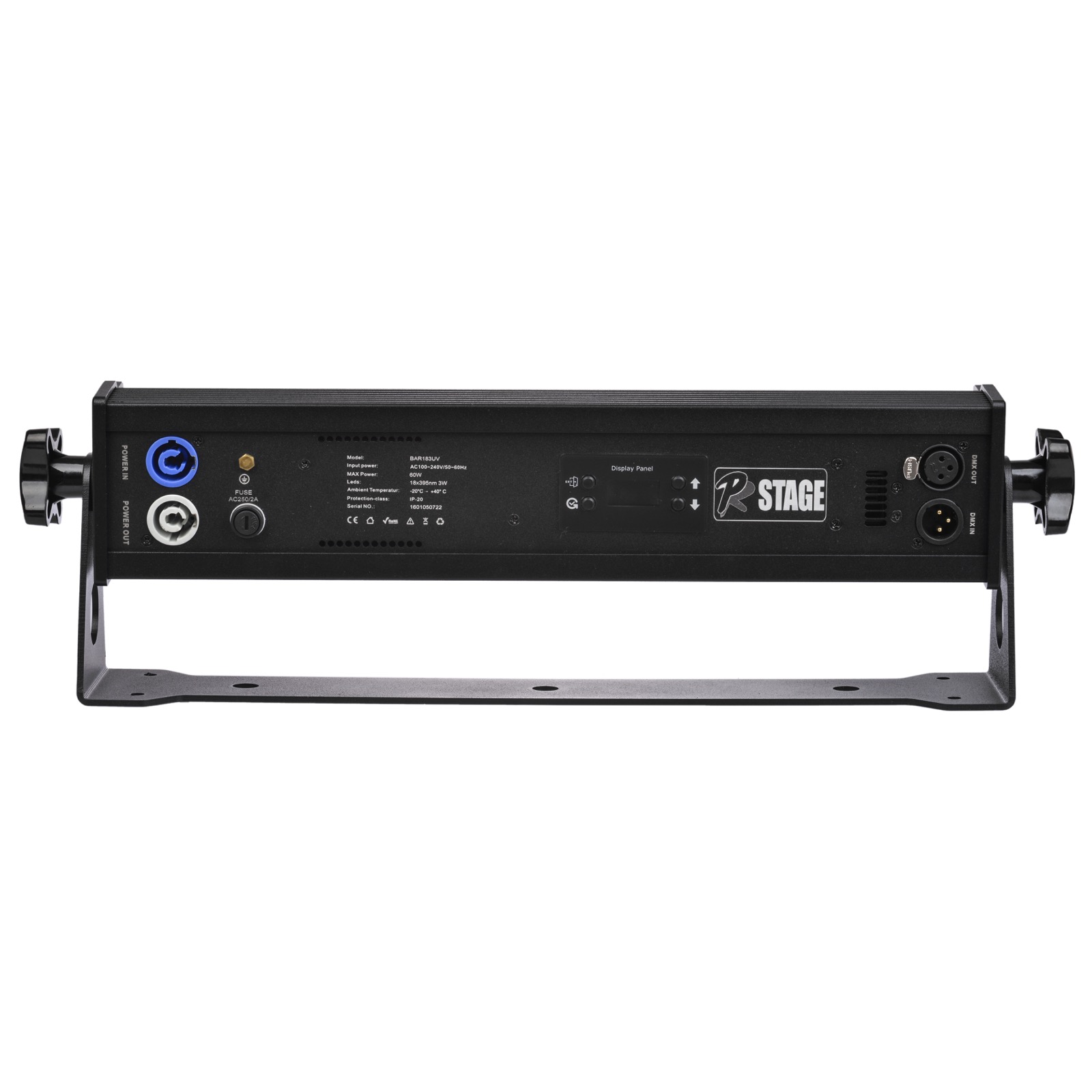 LED BAR PRSTAGE BAR183UV (18х395nm 3W, UV)
