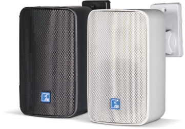 FDB ES104BT Acoustic speaker 4", wall bracket & safety rope, waterproof, IP46 grade, black