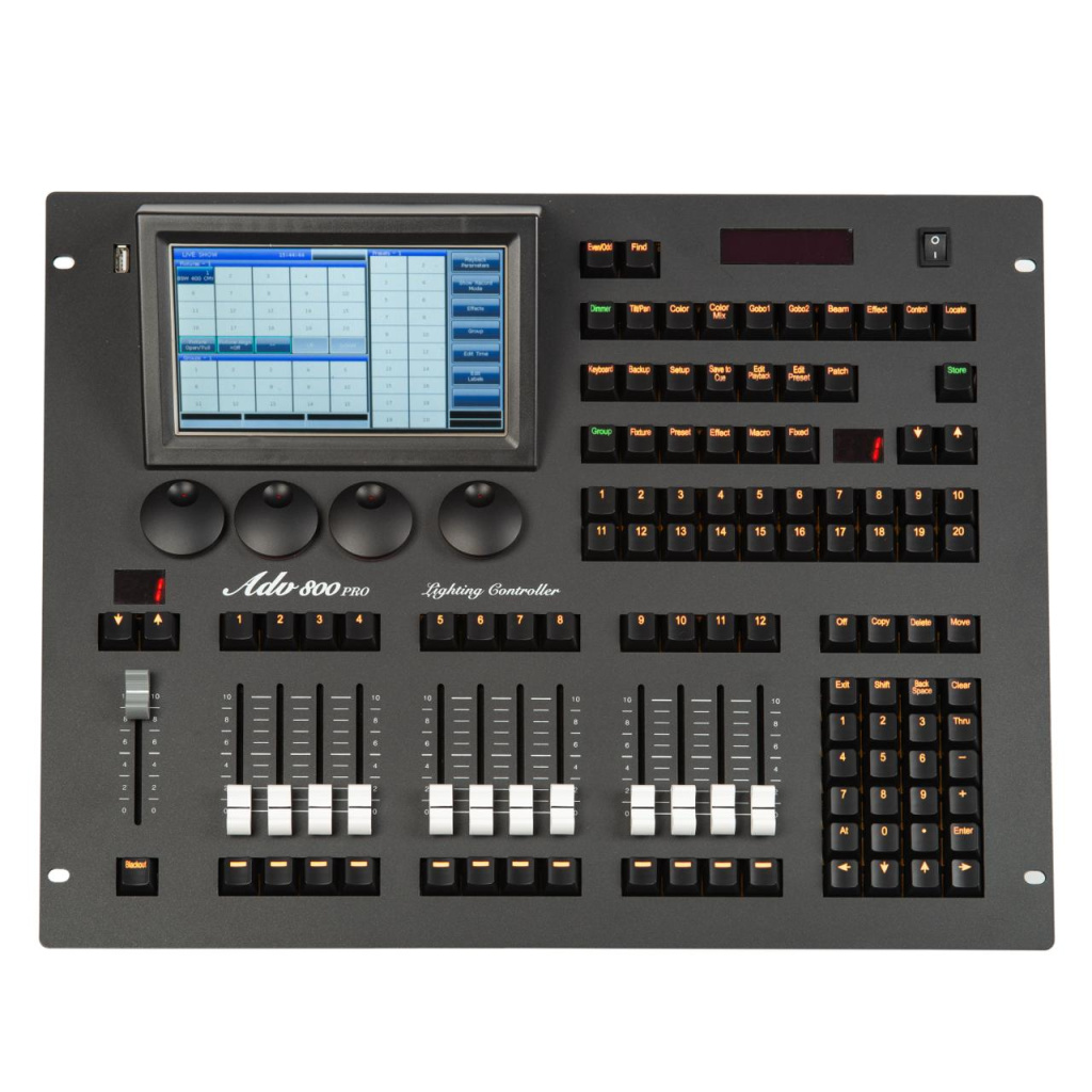 Контроллер освещения PRSTAGE DMX Console ADV 800 Pro