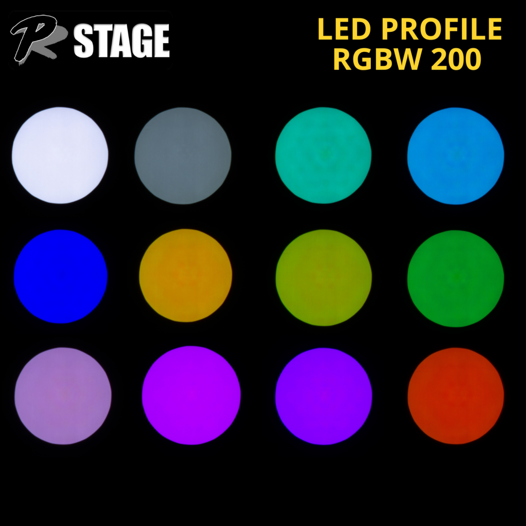 PRSTAGE LED PROFILE 200 RGBW
