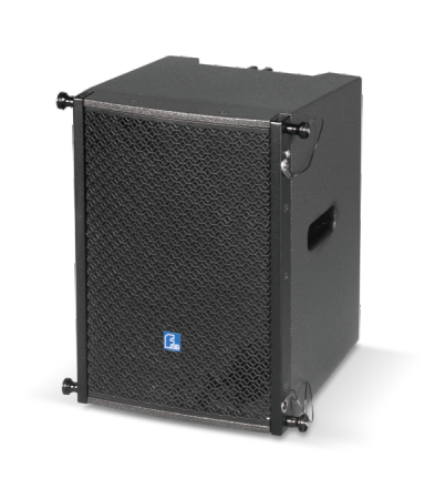 FDB DLA803 Acoustic speaker 8x3" line, polyurea paint (packed in special fly case: 4 in 1)