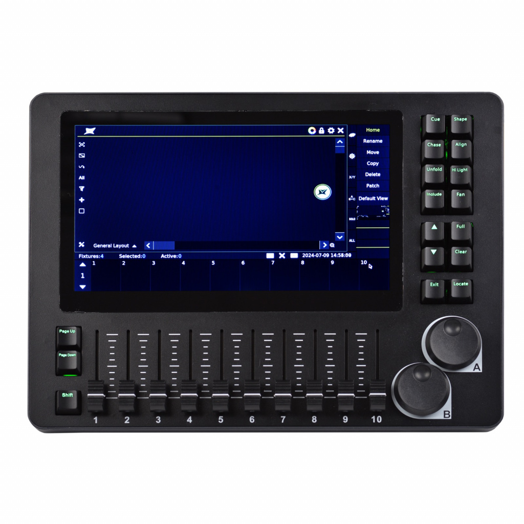 Контроллер освещения PRSTAGE DMX Console Mini Touch