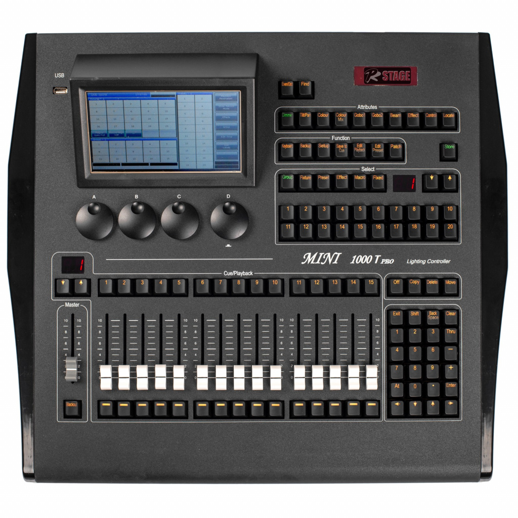 Контроллер освещения PRSTAGE DMX Console Mini 1000T Pro 