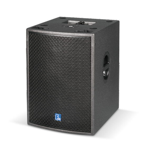 FDB DLA815BAS Acoustic speaker (subwoofer) 15", DSP (packed in special fly case: 2 in 1) + frame pol