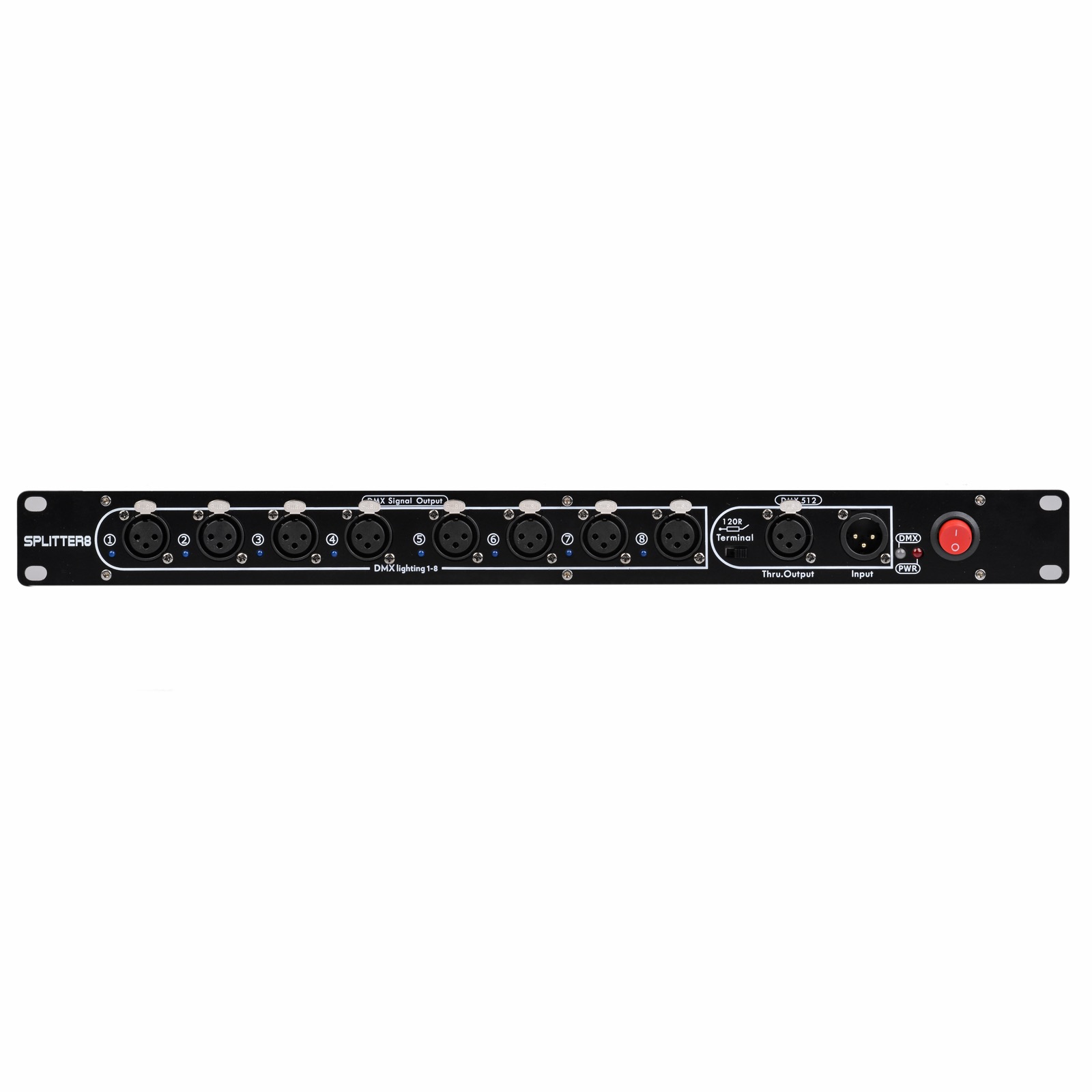 Сплиттер DMX PRSTAGE SPLITTER DD-8U 1U