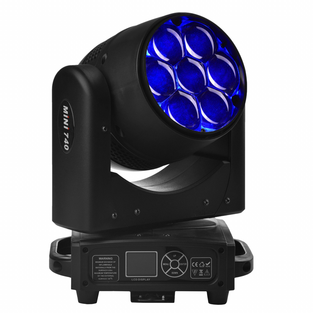 MOVING HEAD LED WASH PRSTAGE Mini 0740 BEP